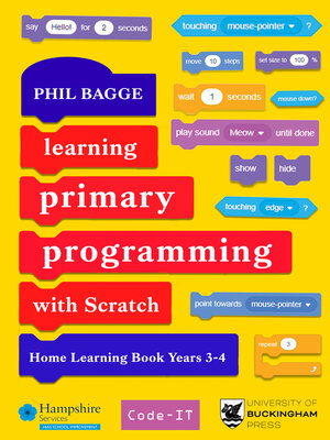 cover image of Learning Primary Programming with Scratch (Home Learning Book Years 3-4)